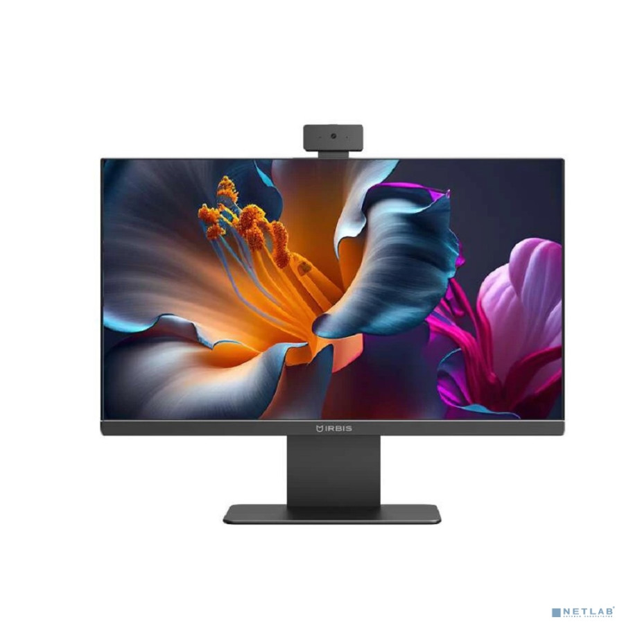 IRBIS GroovyAIO 27; 27“ (27N100M282C) (N100;8GB/256GB;IPS;16:9;1920x1080x100Hz;1000:1;250Cd/m2;5ms;HDMI(out);VGA;USB-C;4*USB2.0;2*USB3.1;RJ45;WebC 5MP