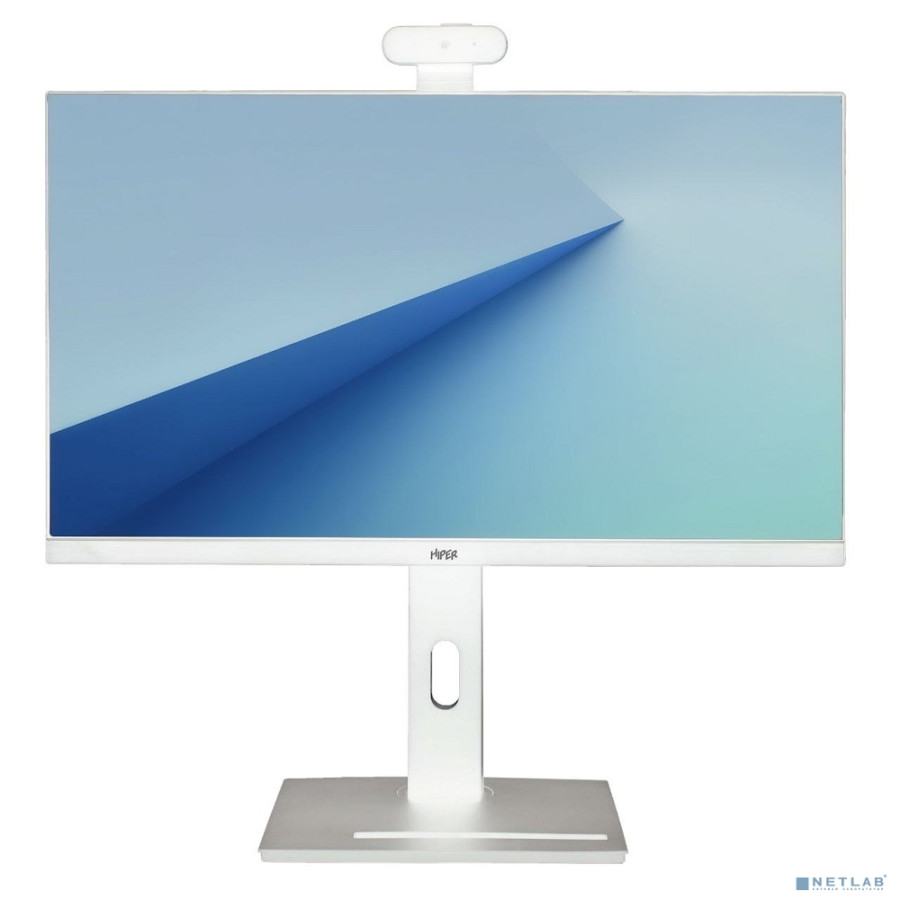 AIO HIPER Office HO-K23M-H510-W (23,8"/IPS/FHD/H510/cooler/BT 4.2/WiFi 5/VESA/DVD RW/Rotable stand/camera 5mp/cardreader/(2*USB/1*SD/1*Type C)/Whithou