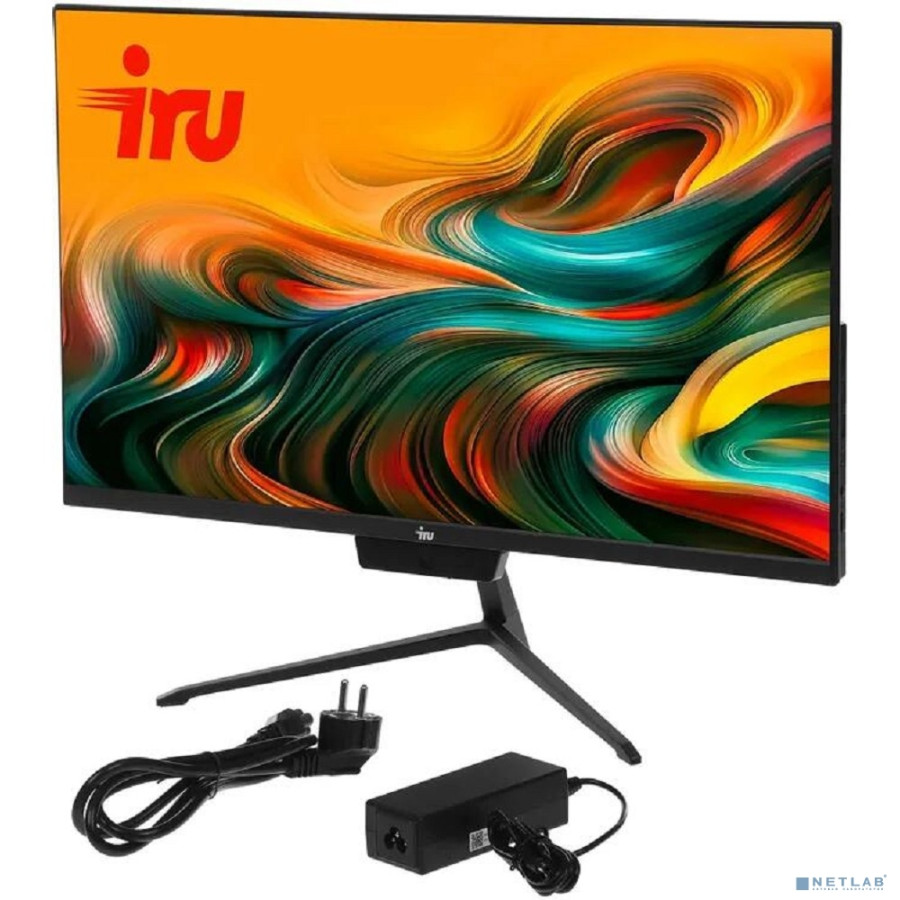 iRU P231 2087708] black 23.8" {FHD ci3 1220P /8Gb/256Gb SSD/noOS}