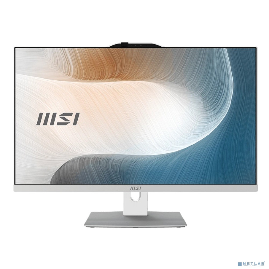 MSI Modern AM272P 1M-678XRU [9S6-AF8232-1025] White 27" {Full HD Core 7 150U/16Gb/SSD512Gb Graphics/noOS/kb/m}