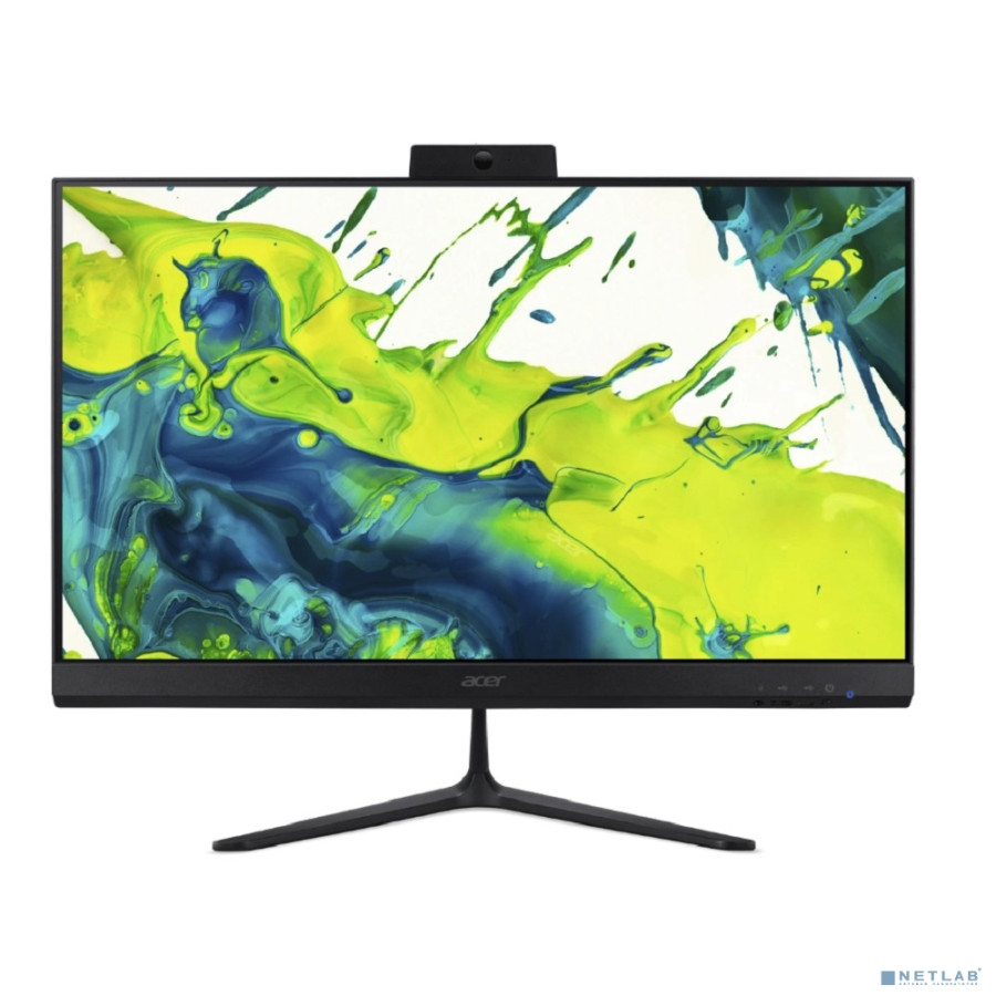 Моноблок Acer Aspire C27-2G 27" Full HD i5 13420H (2.1) 16Gb SSD512Gb UHDG CR Eshell GbitEth WiFi BT 65W клавиатура мышь Cam черный 1920x1080
