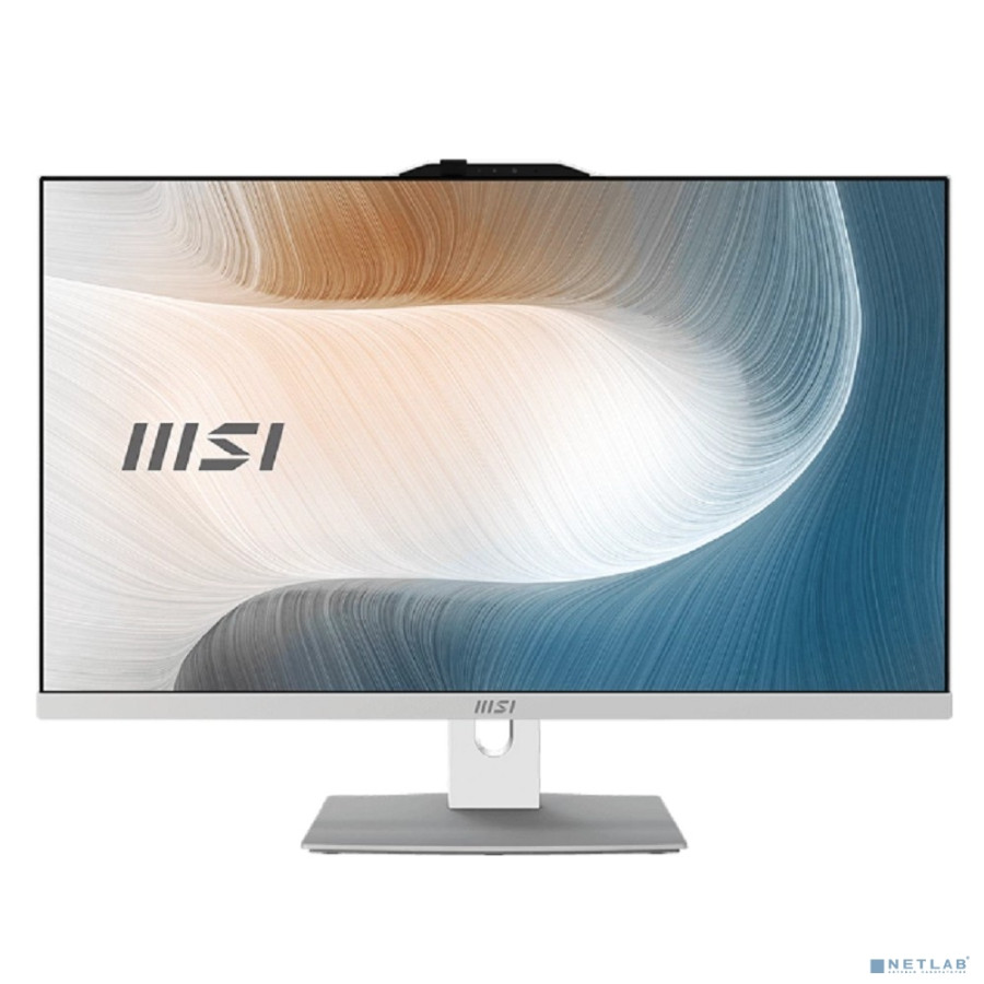 MSI Modern AM272P 1M [9S6-AF8232-863] White 27" {FHD i3-100U/ 8GB/256GB SSD/WirelessKB&mouse/NoOS}