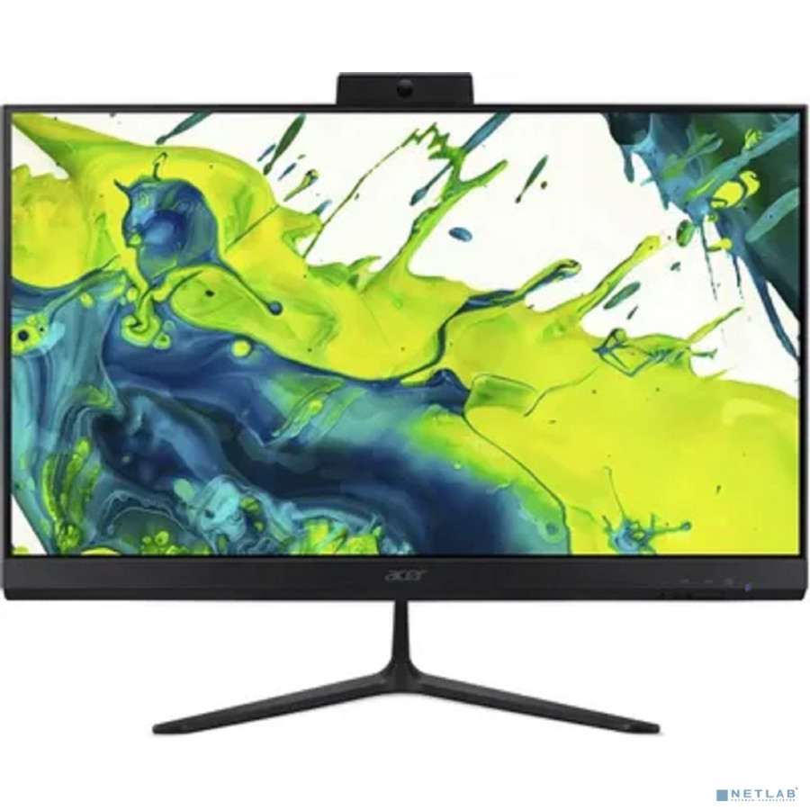 Моноблок Acer Aspire C24-2 23.8" Full HD i3 1305U (1.6) 16Gb SSD512Gb UHDG CR FreeDOS GbitEth WiFi BT 65W клавиатура мышь Cam черный 1920x1080